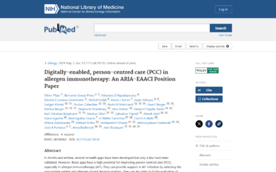 in: Allergy –  ARIA-EAACI Position Paper “Digitally-enabled, person-centred care (PCC) in allergen immunotherapy: An ARIA-EAACI Position Paper”